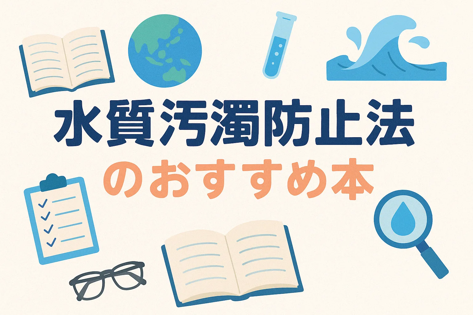 水質汚濁防止法のおすすめ本8選｜初心者～実務担当者まで厳選！技術 